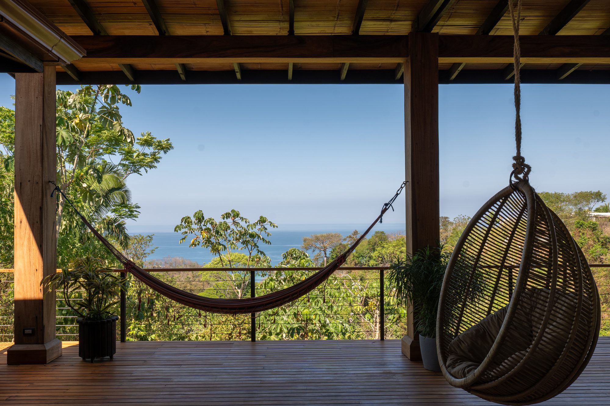 Hammocks above the Pacific at Tanit Villa